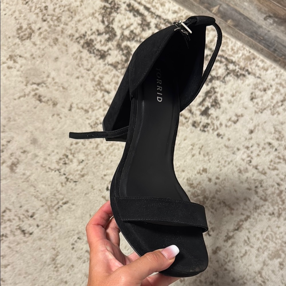 Torrid Black Platform Block Heel